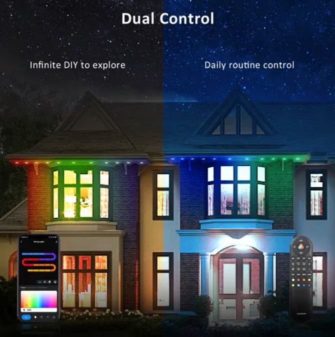 ⏰ Last day of sales! 🌈 Smart and multicolor outdoor LED lighting