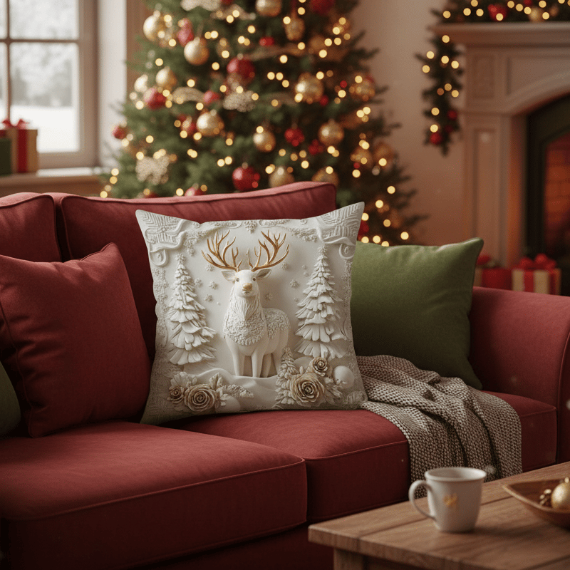 🎅 Christmas Sale -49%! Christmas-themed Pillow Cover