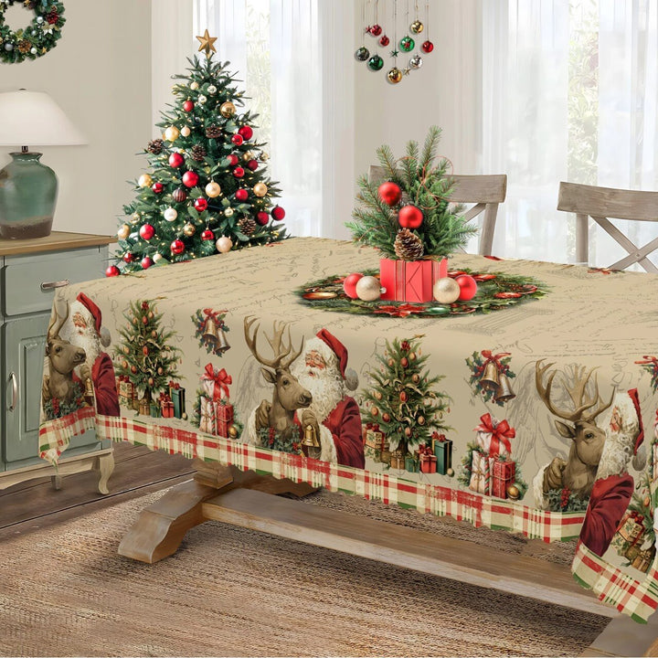 Festive Christmas Tablecloth