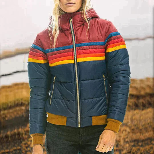 Bennett™ | Retro-Parka mit Kunstfellkapuze für Frauen
