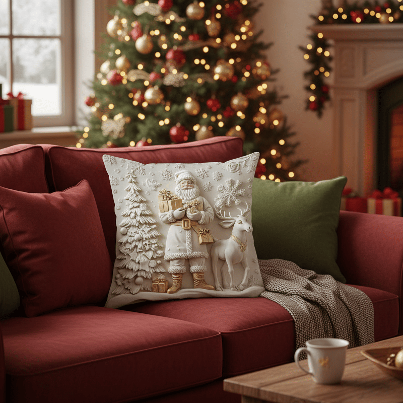 🎅 Christmas Sale -49%! Christmas-themed Pillow Cover