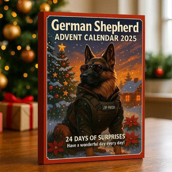 🎄🐾 German Shepherd Advent Calendar 2025 🎁