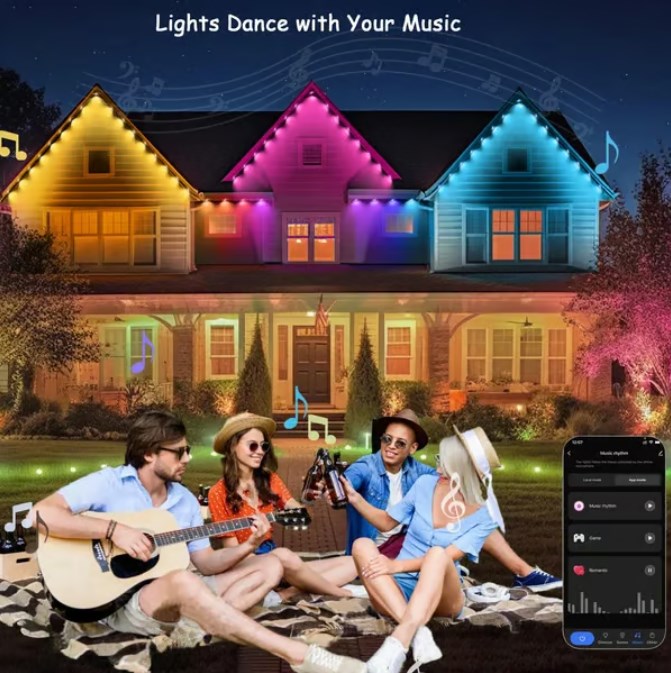 ⏰ Last day of sales! 🌈 Smart and multicolor outdoor LED lighting