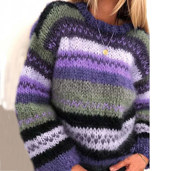 Florance™ | Bunter Jacquard-Pullover