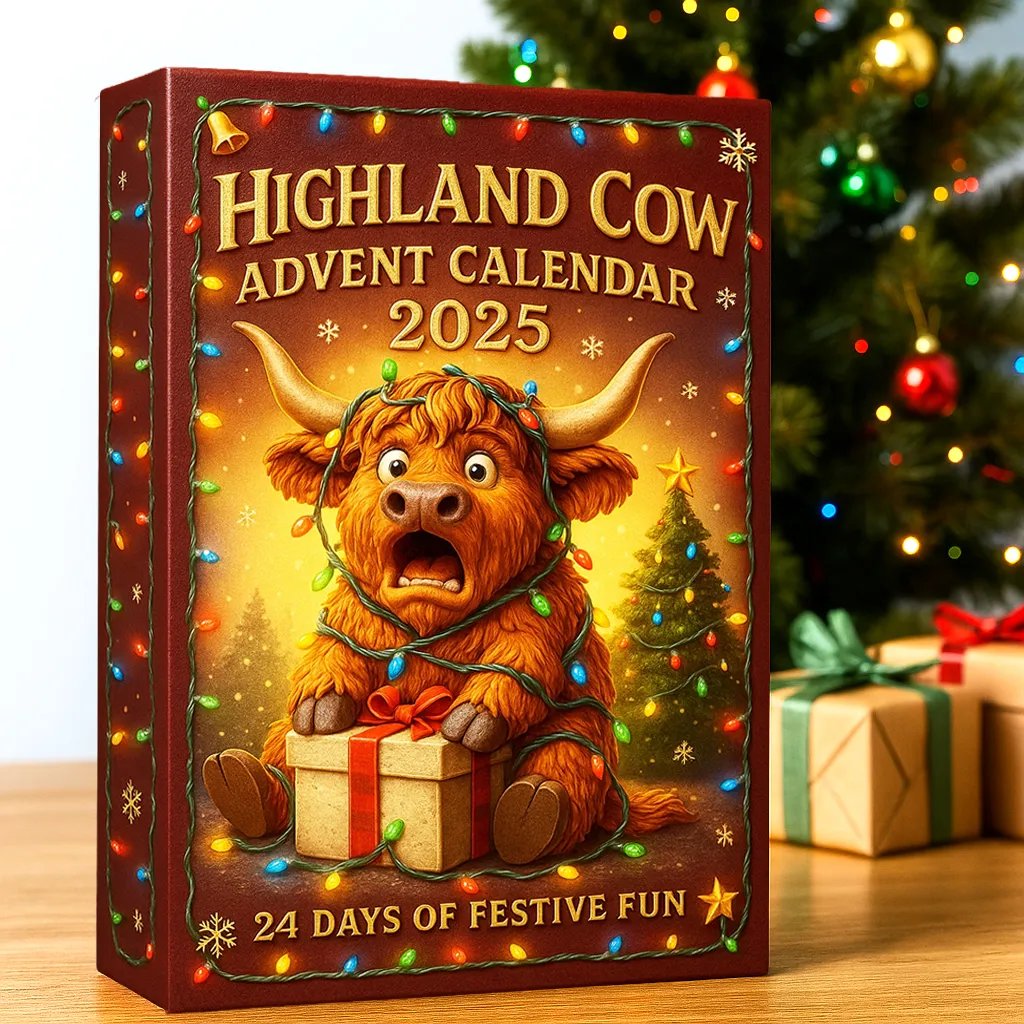 🐮 Hooglander Advent Calendar 2025 🎄✨ (24 pieces)