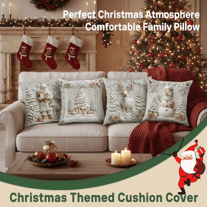 🎅 Christmas Sale -49%! Christmas-themed Pillow Cover