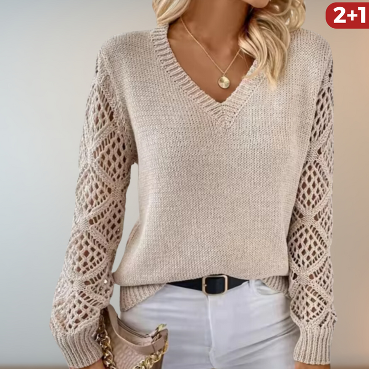 Lirvo™ | Eleganter und Bequemer Pullover aus Weichem Strick (2+1 GRATIS)