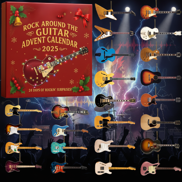 Rock Around the Guitar Advent Calendar 2025🎸🎄