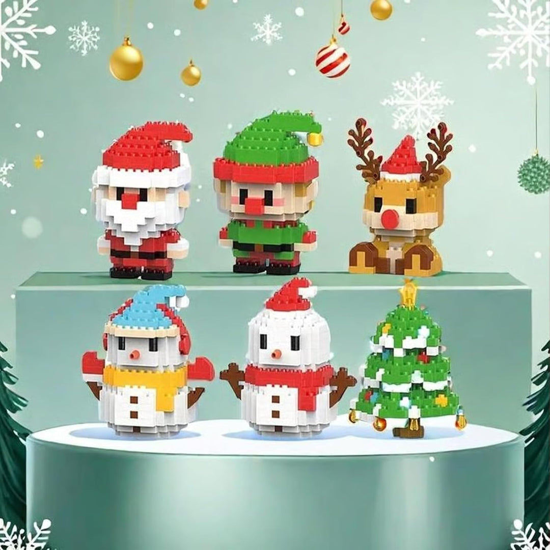 🎅 Santa Building Blocks™ – 12 creative Christmas figures for the whole family. 🎄