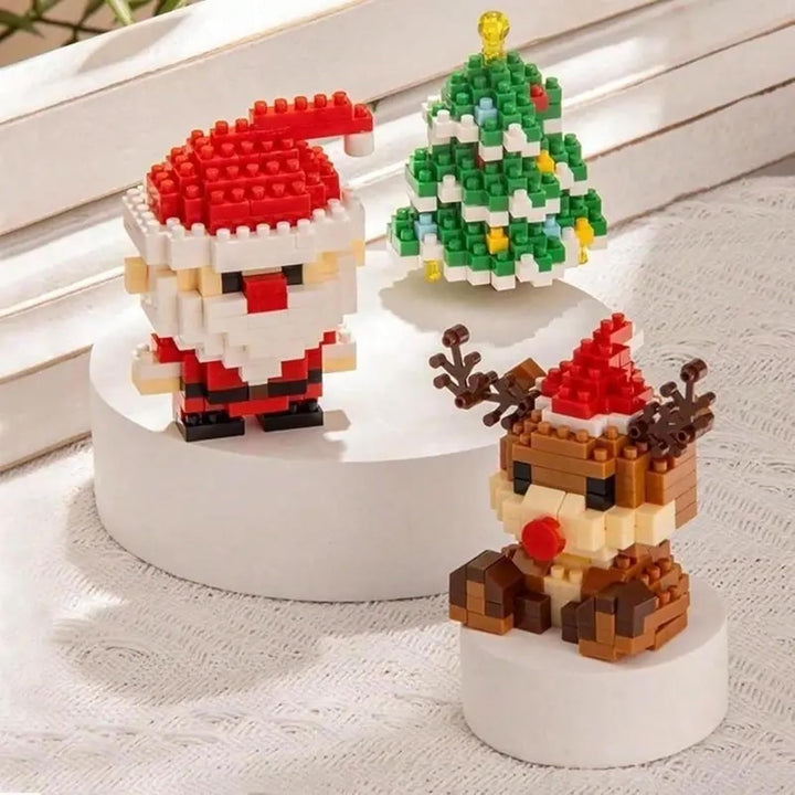 🎅 Santa Building Blocks™ – 12 creative Christmas figures for the whole family. 🎄