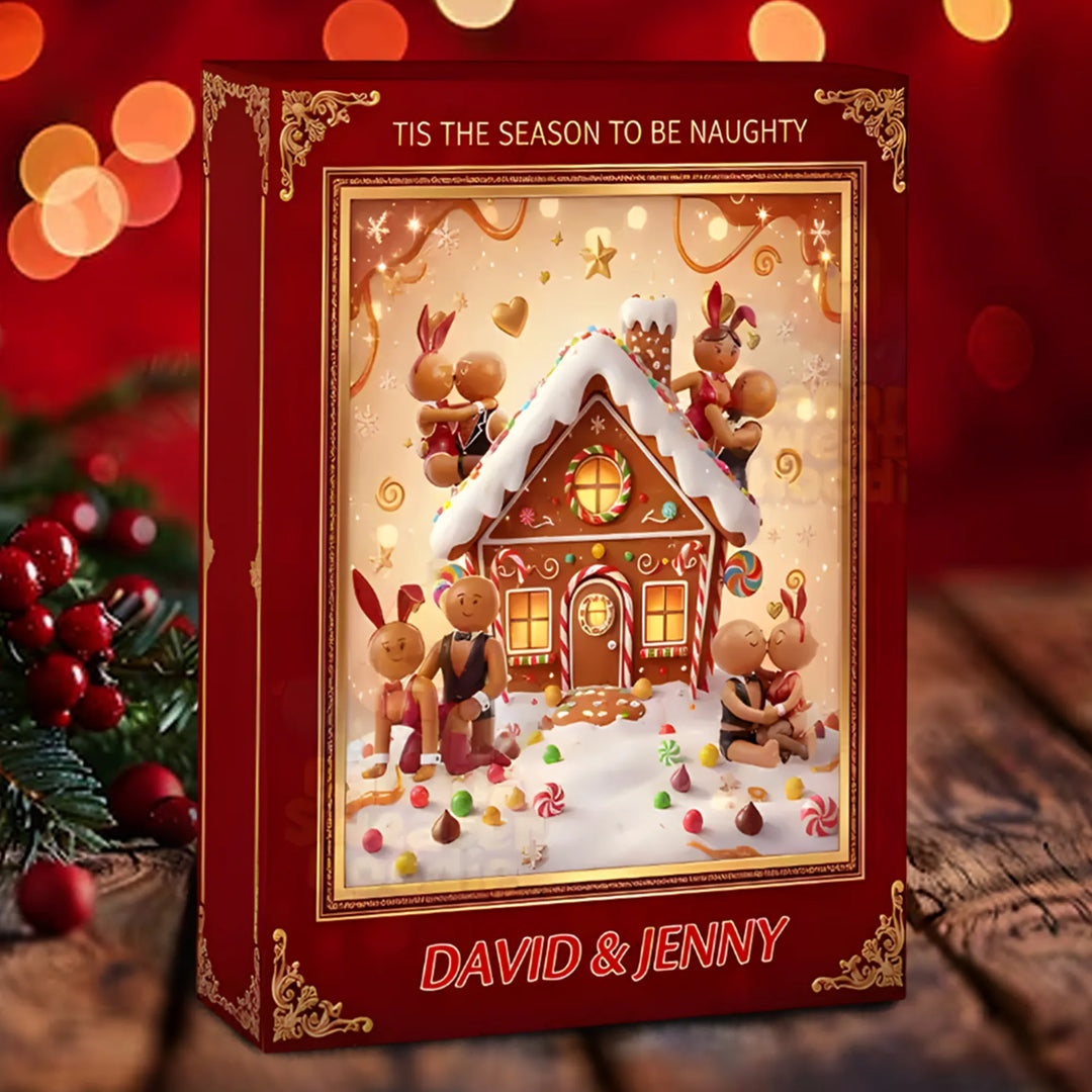 2025 Advent Calendar Gingerbread Men – 24 Cheeky Days for Couples 🎄