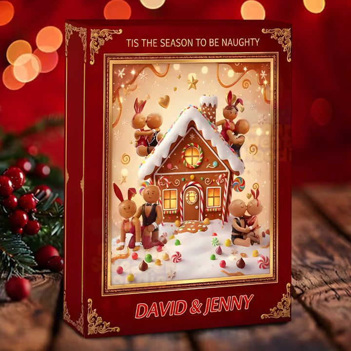 2025 Advent Calendar Gingerbread Men – 24 Cheeky Days for Couples 🎄