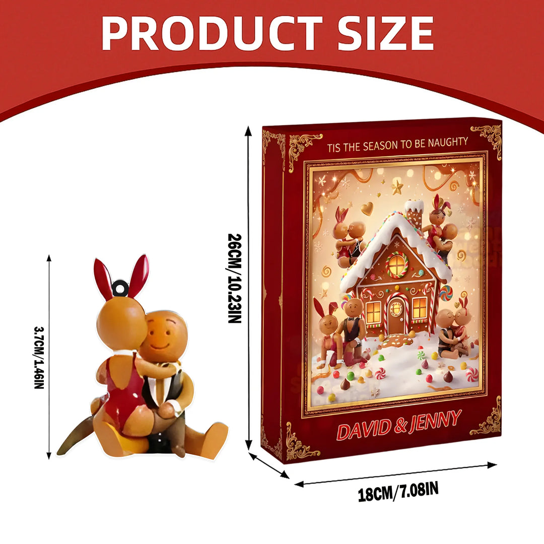 2025 Advent Calendar Gingerbread Men – 24 Cheeky Days for Couples 🎄