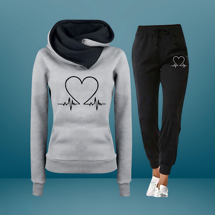 Lirix™ | Kuscheliges Jogging-Set im Herz-Design