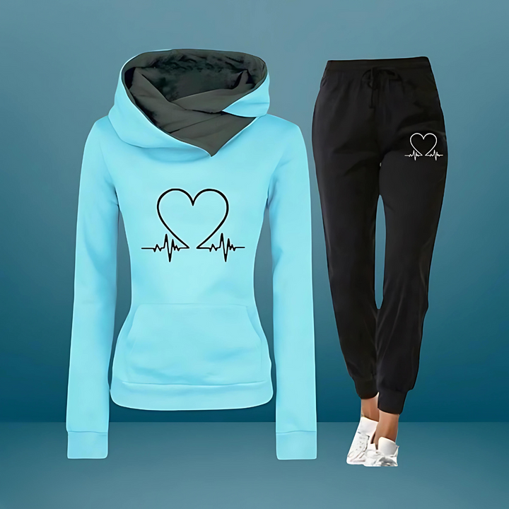 Lirix™ | Kuscheliges Jogging-Set im Herz-Design