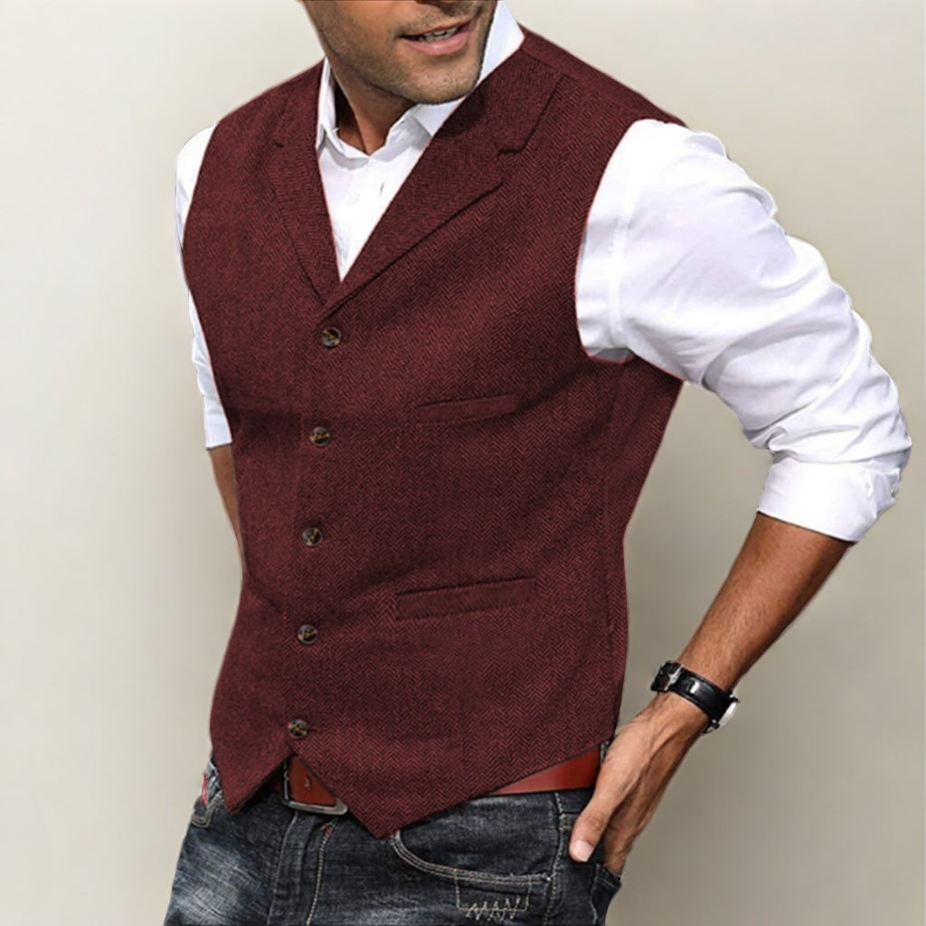 Veluna™ | Klassische Weste für Männer