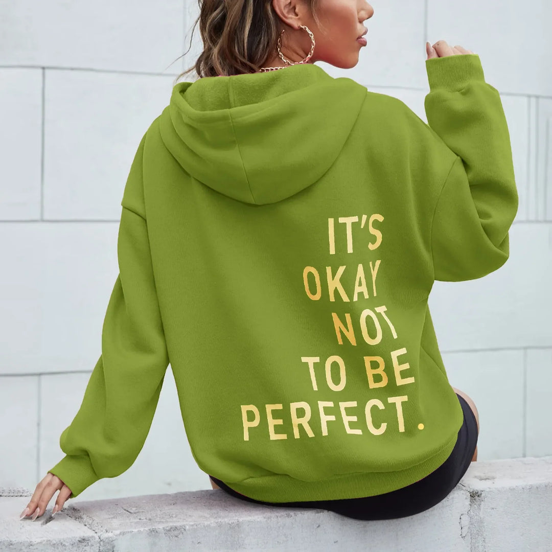 Solvixis™ | Langärmliger Kapuzenpullover ohne Reißverschluss