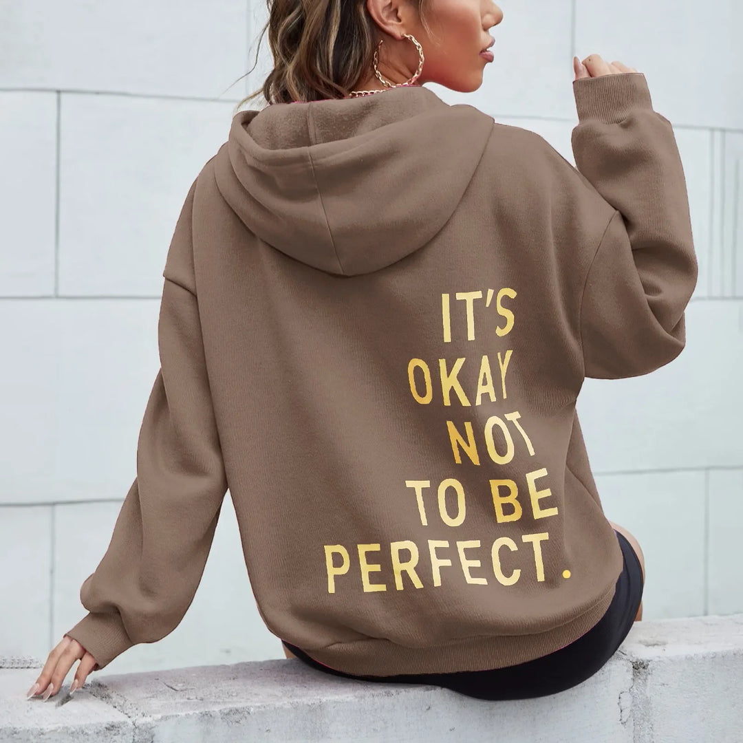 Solvixis™ | Langärmliger Kapuzenpullover ohne Reißverschluss