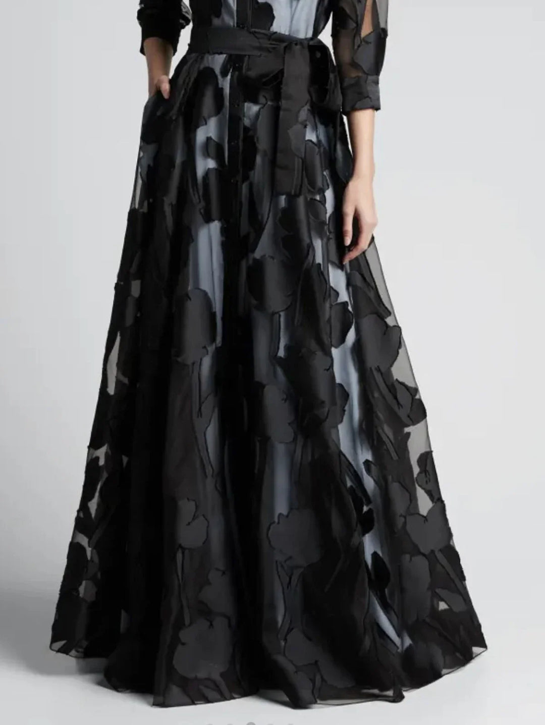 Fryth™ | Maxi Transparent mit Schnitt