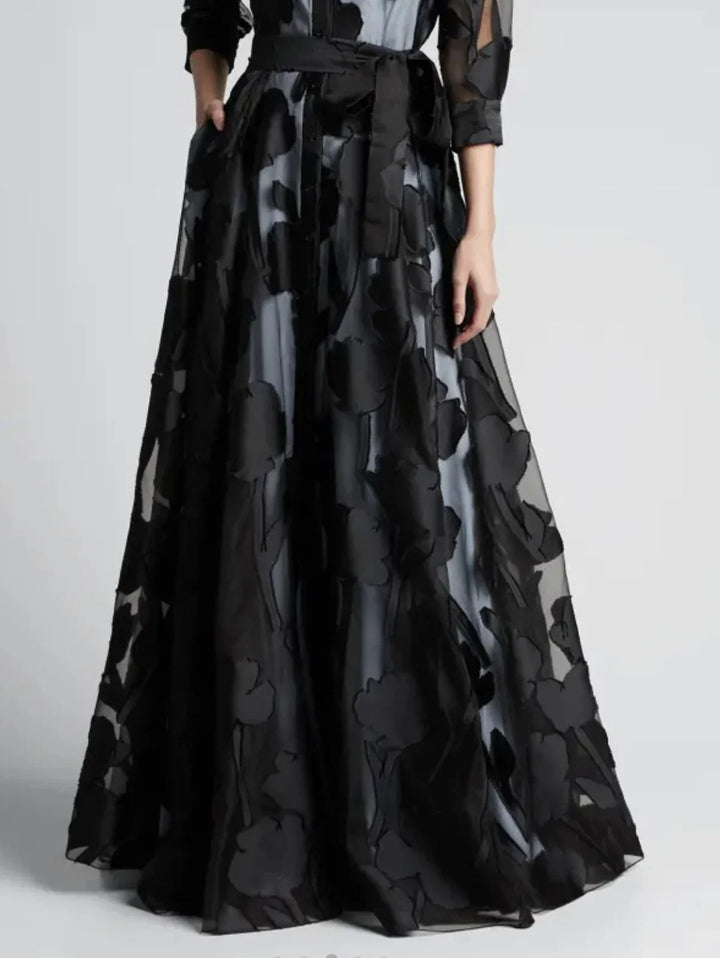 Fryth™ | Maxi Transparent mit Schnitt