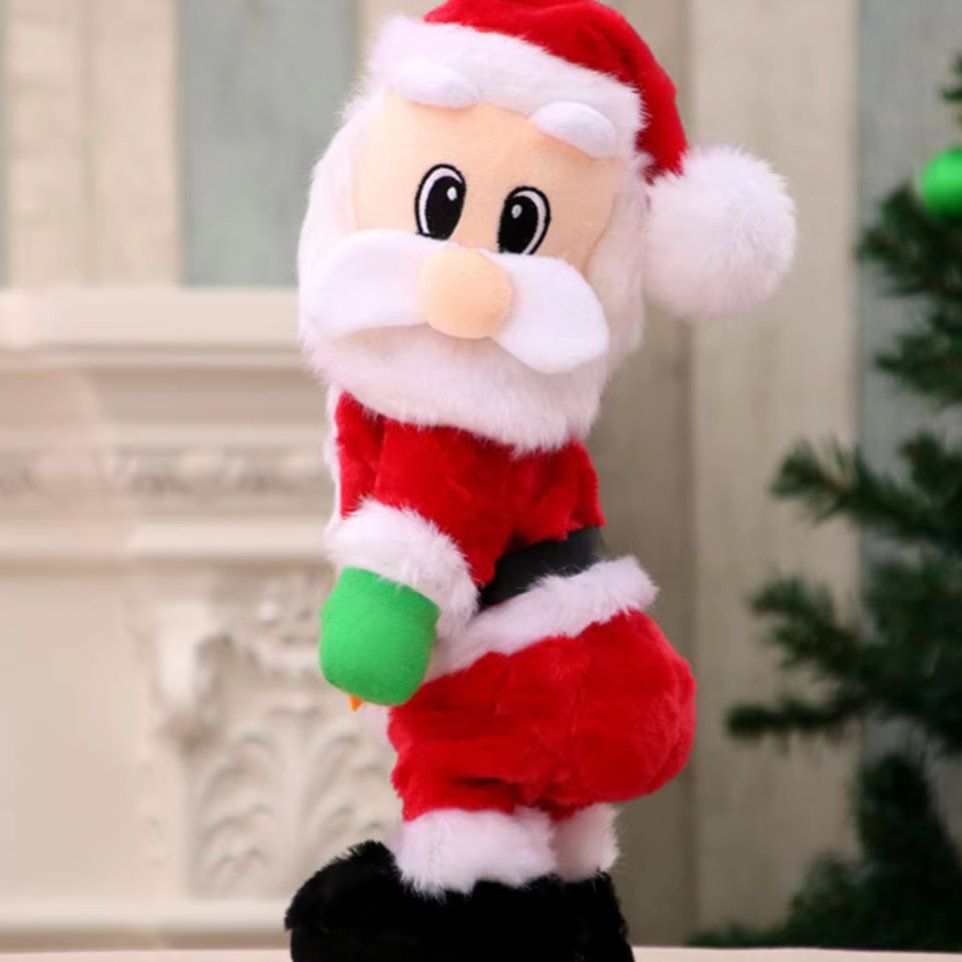 (🎉 Early Christmas Promotion - 50% OFF 🎄) Musical Santa Claus with Climbing Rope