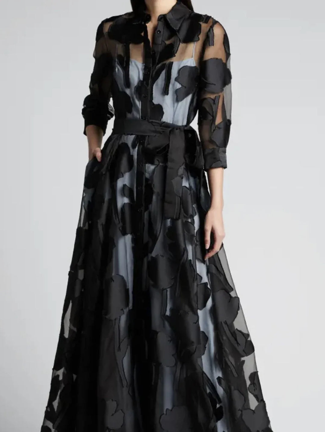 Fryth™ | Maxi Transparent mit Schnitt