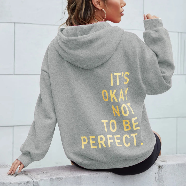 Solvixis™ | Langärmliger Kapuzenpullover ohne Reißverschluss