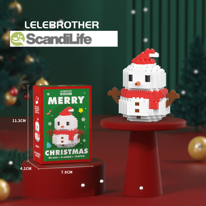 🎅 Santa Building Blocks™ – 12 creative Christmas figures for the whole family. 🎄
