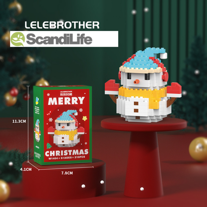 🎅 Santa Building Blocks™ – 12 creative Christmas figures for the whole family. 🎄