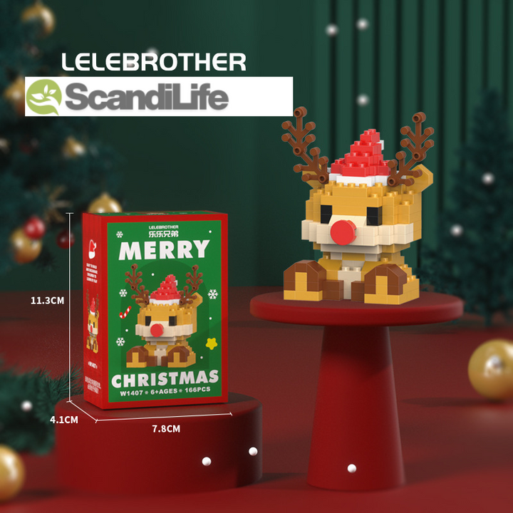 🎅 Santa Building Blocks™ – 12 creative Christmas figures for the whole family. 🎄