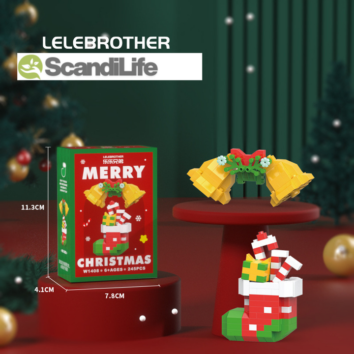 🎅 Santa Building Blocks™ – 12 creative Christmas figures for the whole family. 🎄