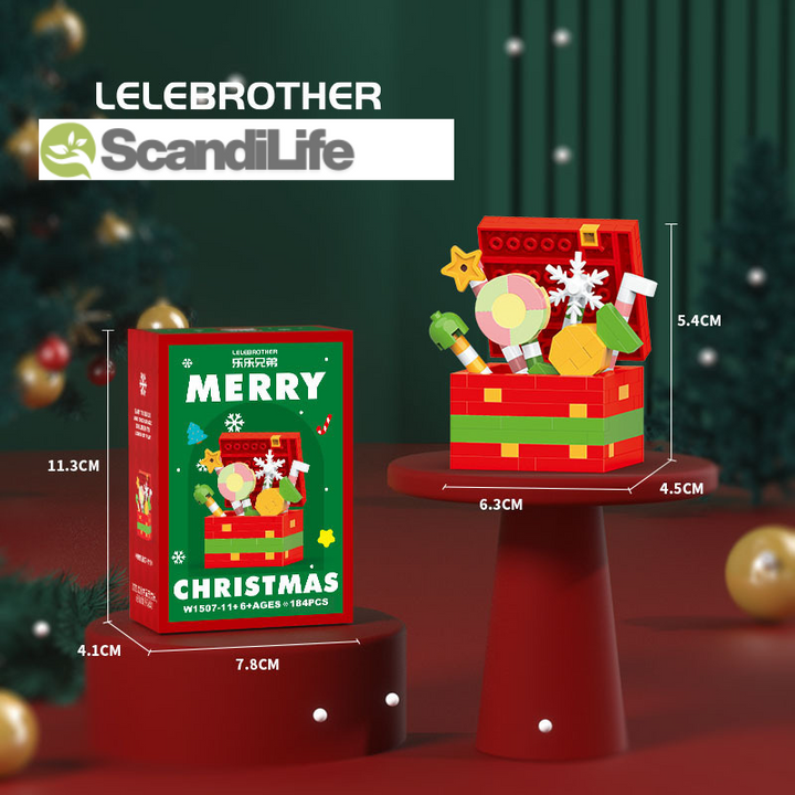 🎅 Santa Building Blocks™ – 12 creative Christmas figures for the whole family. 🎄