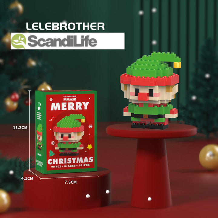 🎅 Santa Building Blocks™ – 12 creative Christmas figures for the whole family. 🎄