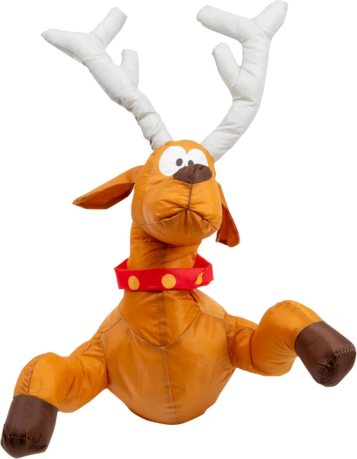 Decorative set Santa Claus and Reindeer with breaking effect