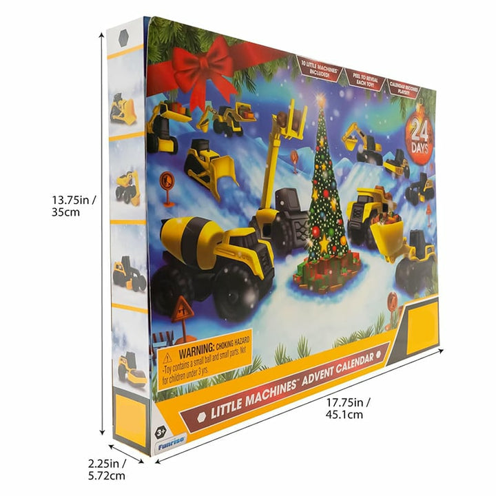 24-Day Advent Calendar with Christmas Construction Truck!