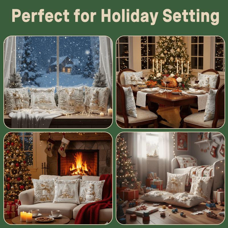 🎅 Christmas Sale -49%! Christmas-themed Pillow Cover