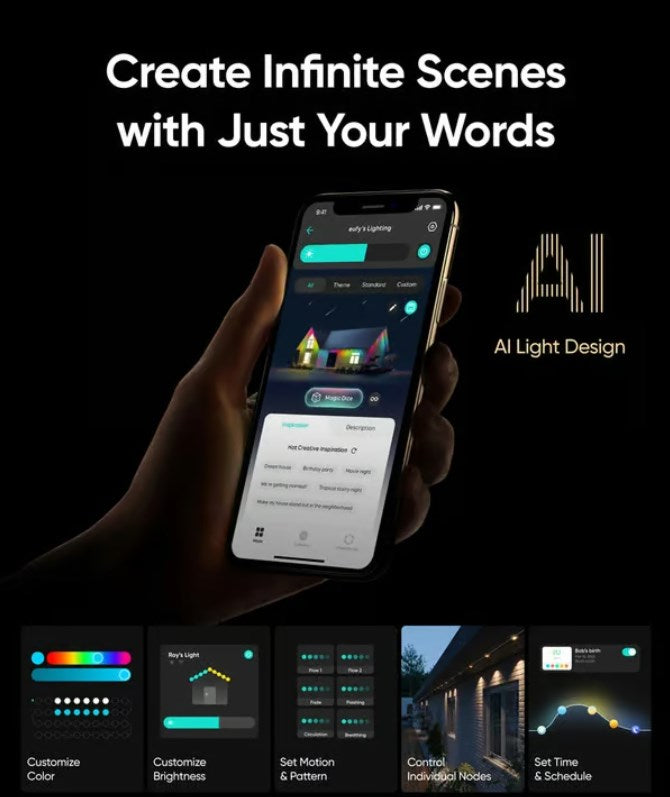 ⏰ Last day of sales! 🌈 Smart and multicolor outdoor LED lighting