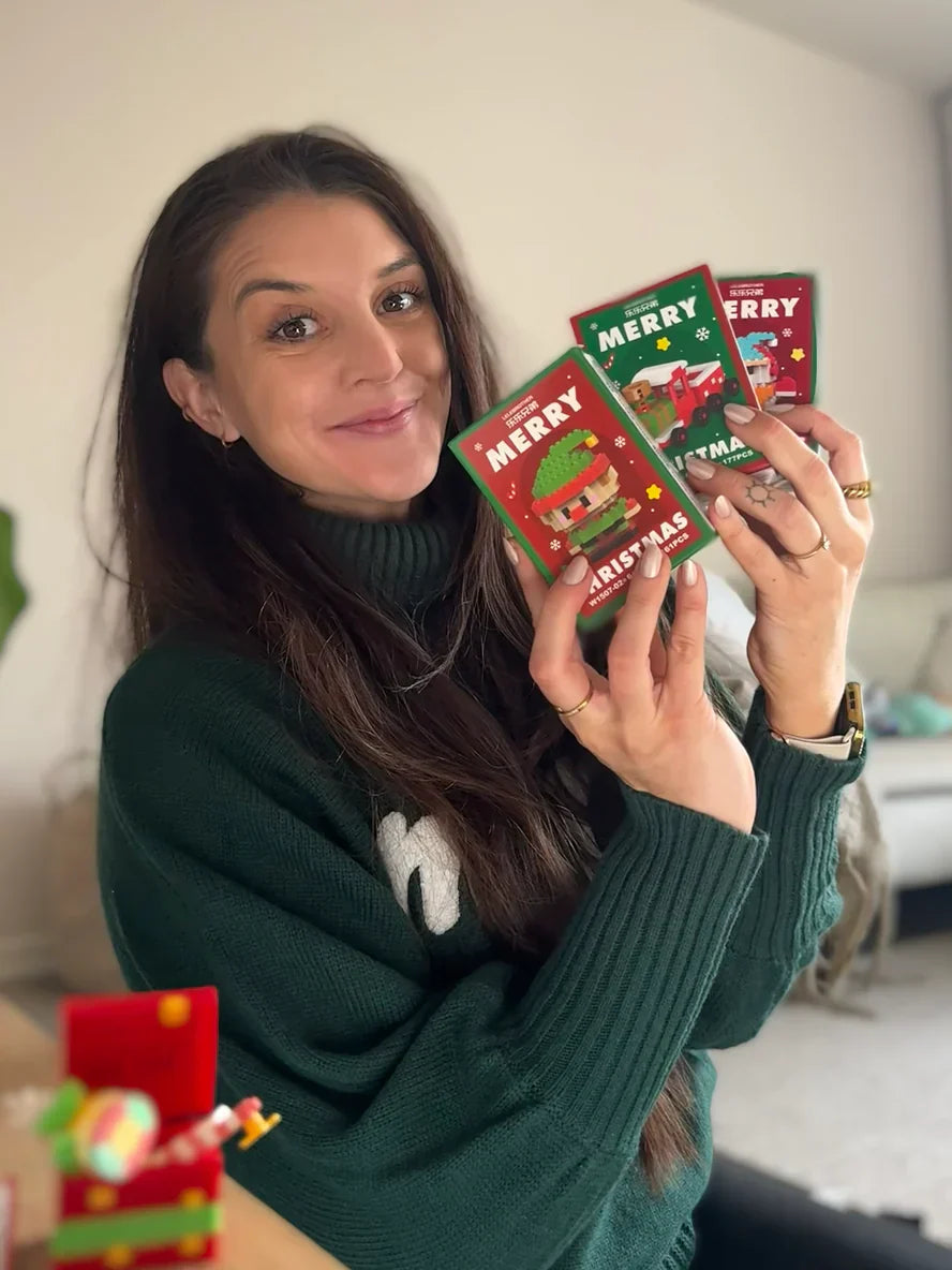 🎅 Santa Building Blocks™ – 12 creative Christmas figures for the whole family. 🎄