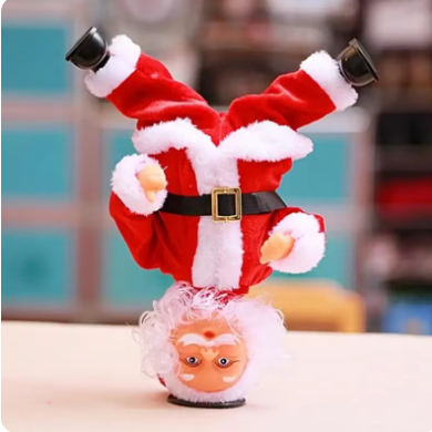 (🎉 Early Christmas Promotion - 50% OFF 🎄) Musical Santa Claus with Climbing Rope