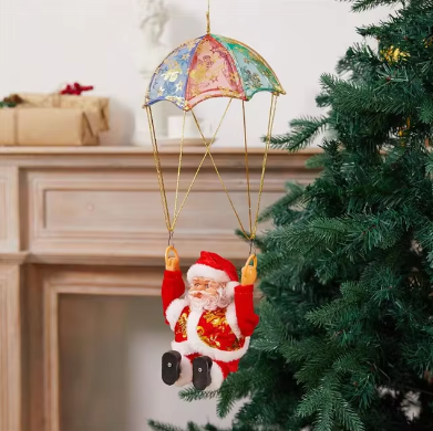 (🎉 Early Christmas Promotion - 50% OFF 🎄) Musical Santa Claus with Climbing Rope