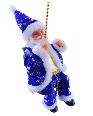(🎉 Early Christmas Promotion - 50% OFF 🎄) Musical Santa Claus with Climbing Rope
