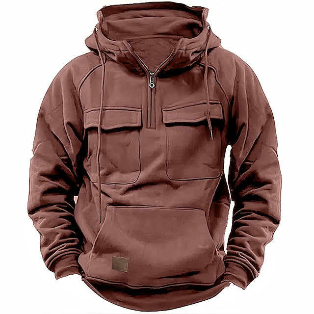 Seraph™ | Bequemer Winterhoodie mit Reißverschluss
