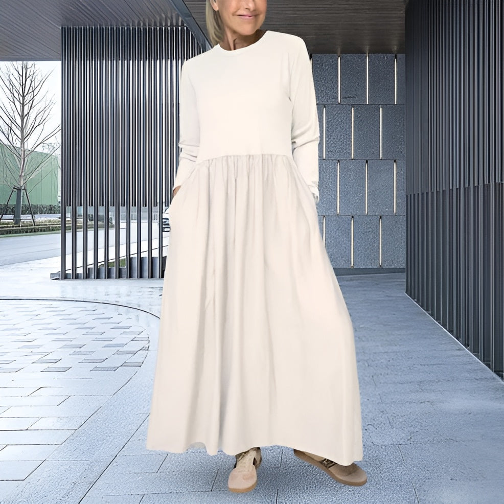 Solviora™ | Elegantes und Bequemes A-Linien Kleid