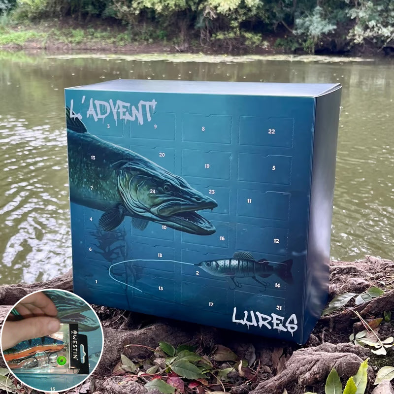 🎣 Predator Fishing Advent Calendar – 24 Exclusive Lures