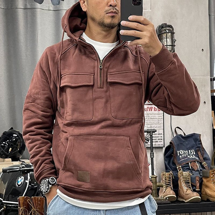 Seraph™ | Bequemer Winterhoodie mit Reißverschluss